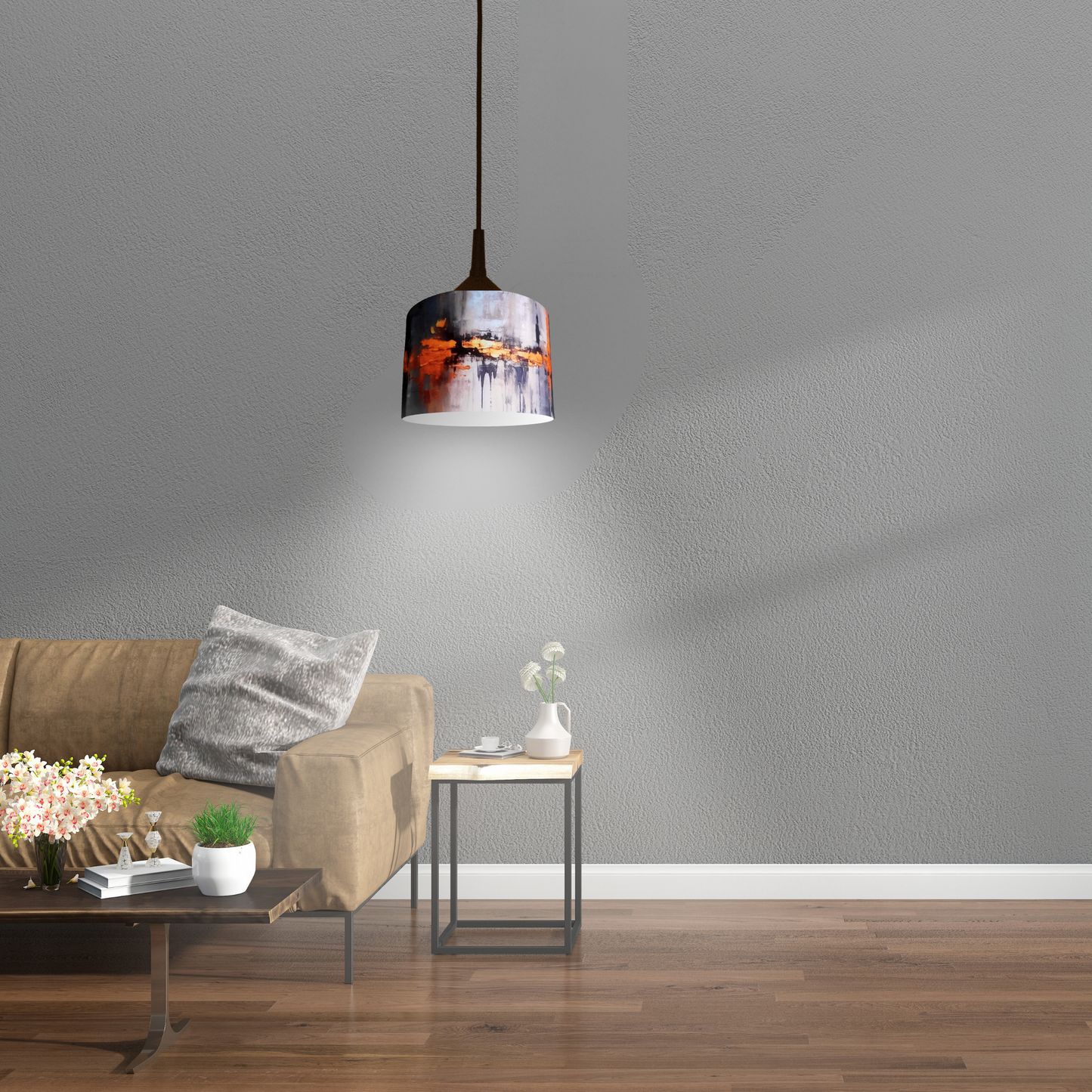 CD180; Drum Lamp Shade; Handmade Lamp Shades, Lamp shade for table lamp; Vintage Lamp Shade; Fabric lamp Shade.
