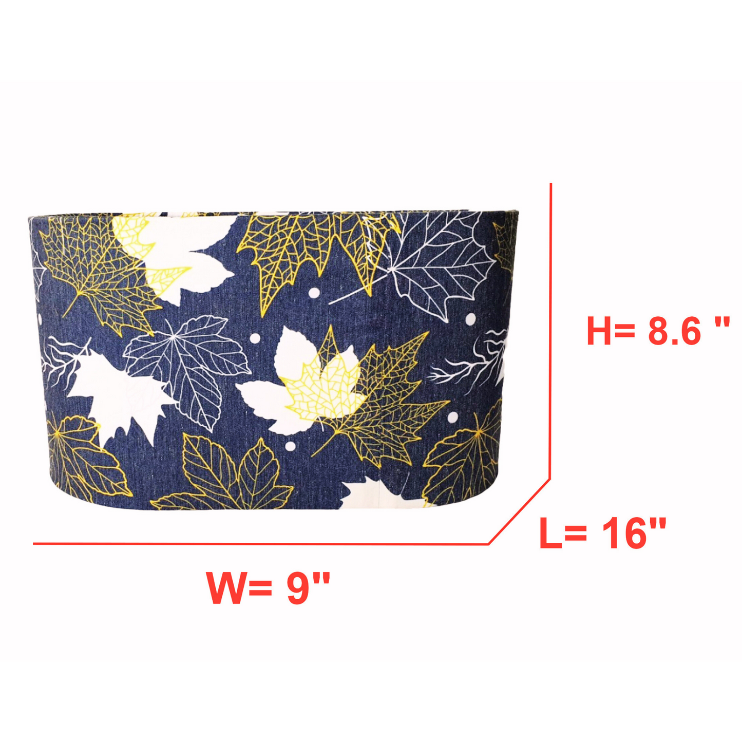 CD141- Oval Lamp Shade; Handmade Lamp Shades, Lamp shade for table lamp; Vintage Lamp Shade; Fabric lamp Shade.