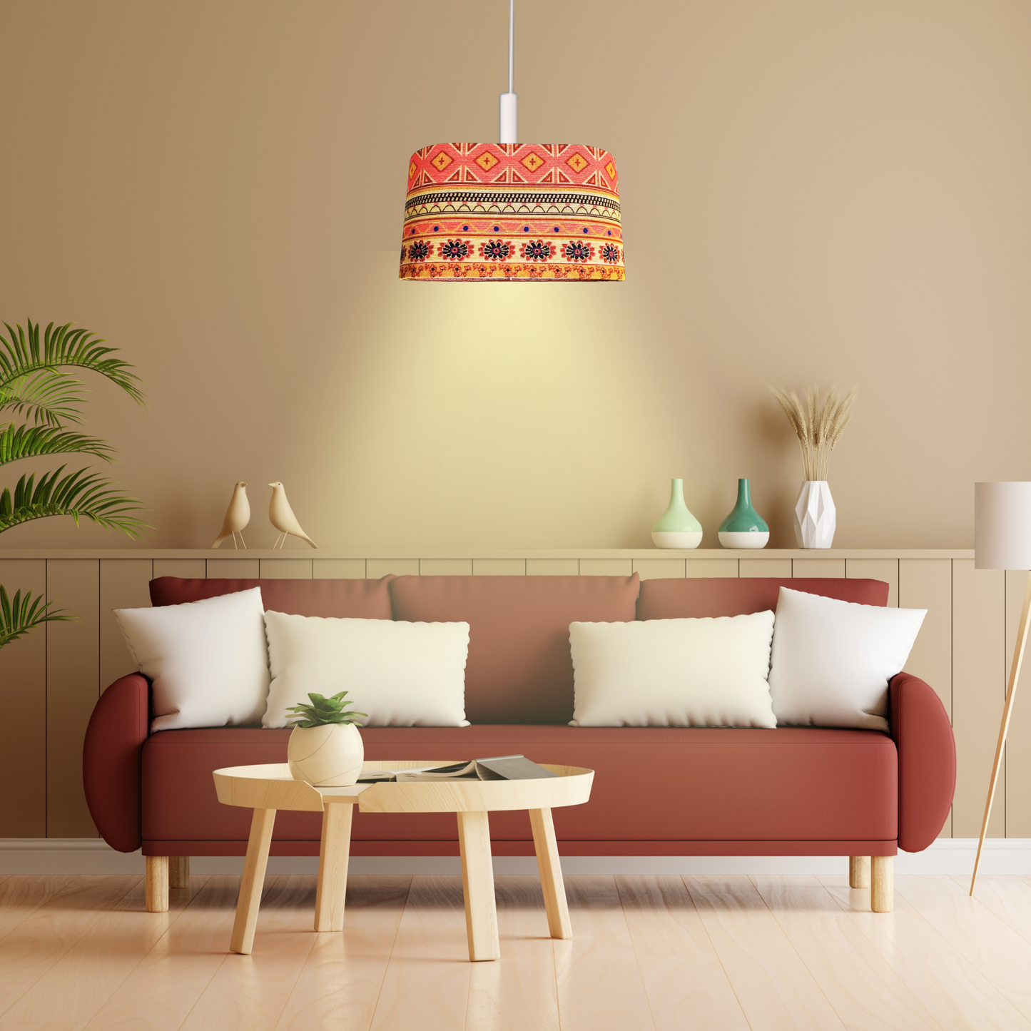 CD143- H 8.6" X L 16" X W9"; Oval Lamp Shade; Handmade Lamp Shades, Lamp shade for table lamp; Vintage Lamp Shade; Fabric lamp Shade.