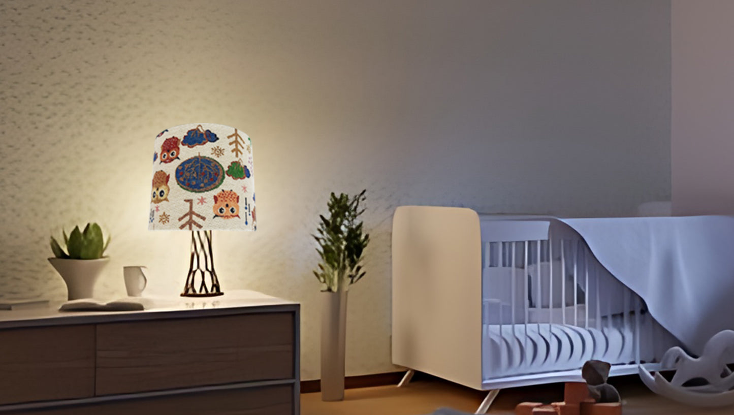 CD199VN; Brocade fabric lamp shade; Lamp shade ;
