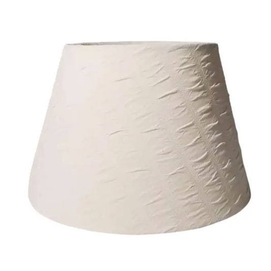 CD152H; 7.5" x W 11.4" ; Bell Lamp Shade; Handmade Lamp Shades, Lamp shade for table lamp; Vintage Lamp Shade; Fabric lamp Shade.