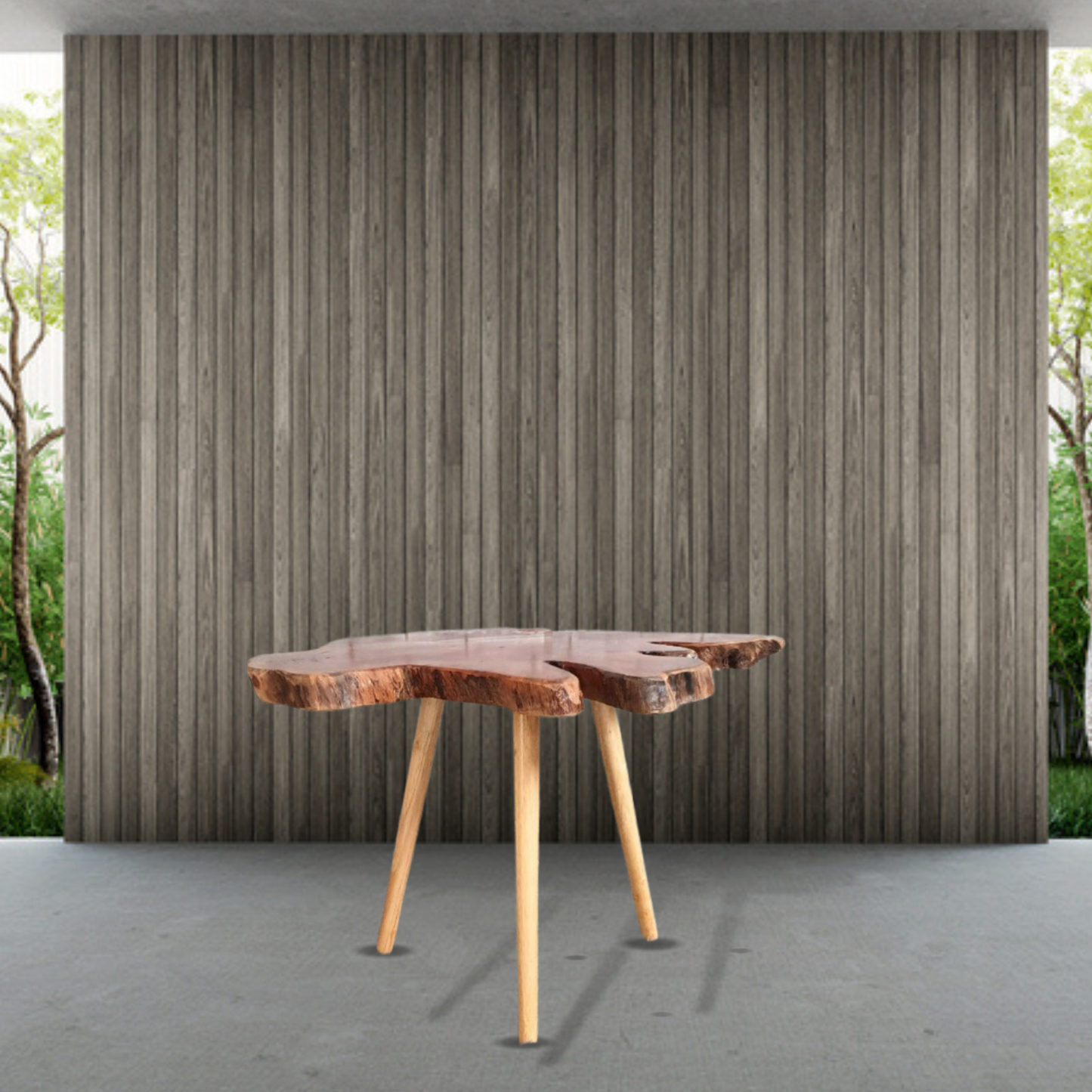 BG1; Wooden Table; Rustic wooden tab; Art coffee table; end table. Unique wood table