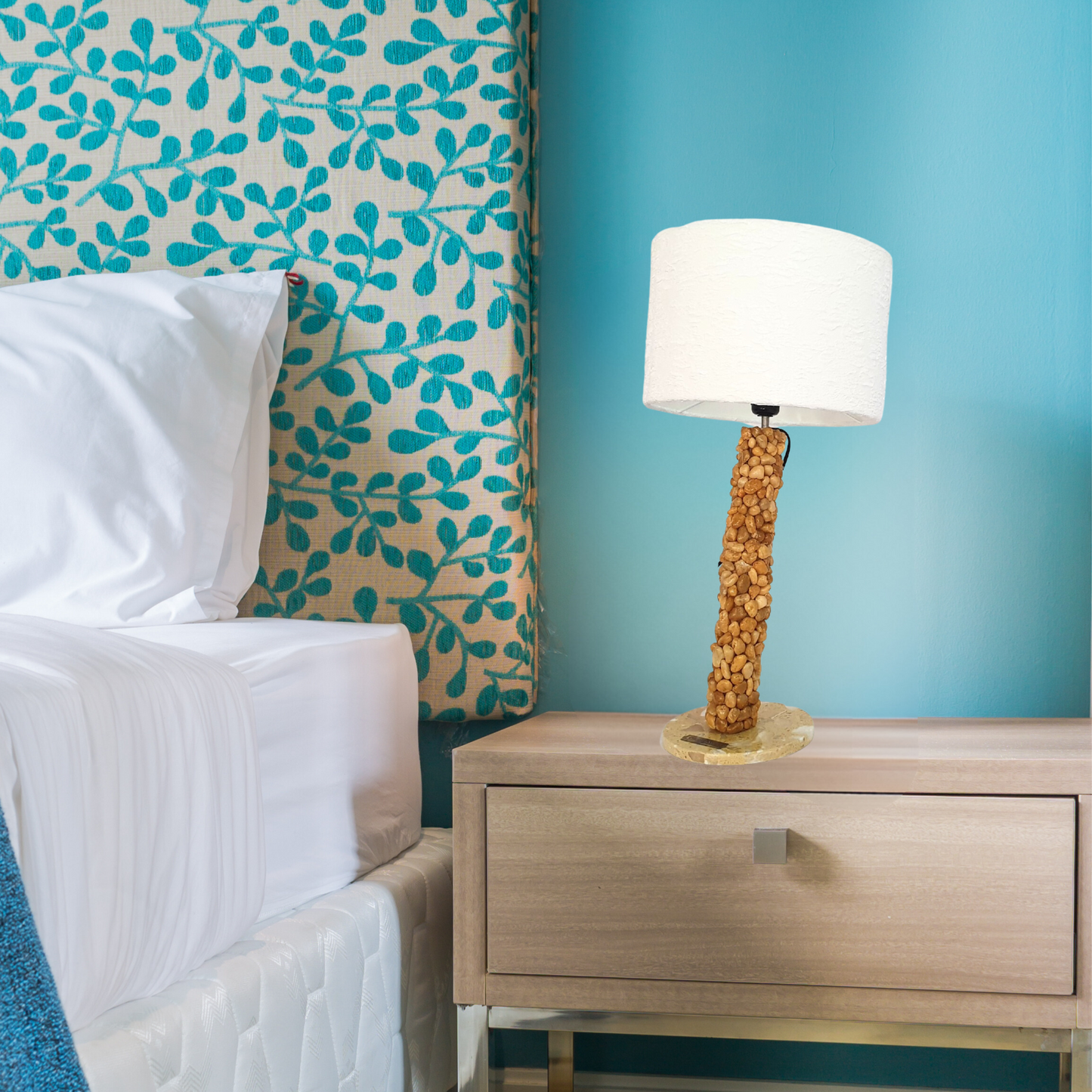 Rustic Table Lamp; home decor ; handmade gift TL64