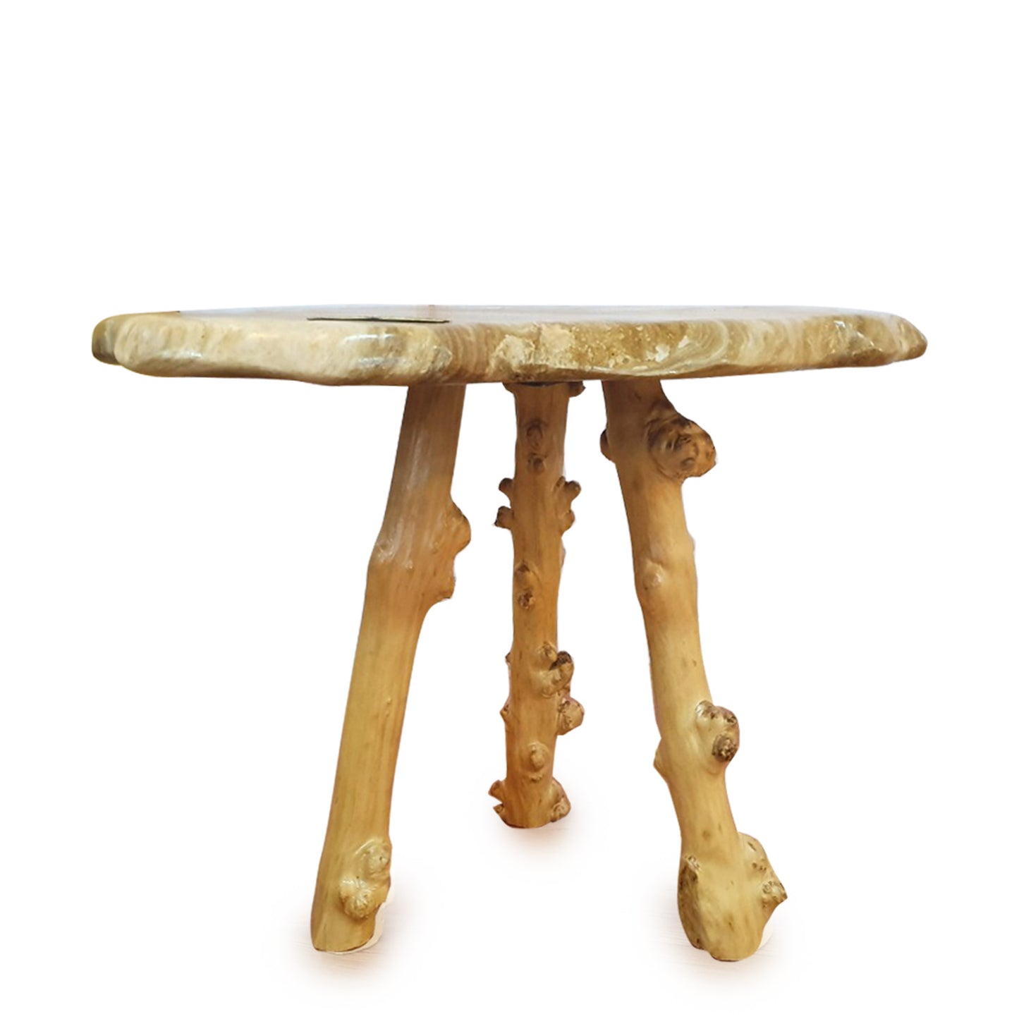 BD44; OUTDOOR marble STONE COFFEE TABLE; OUTDOOR COFFEE TABLE