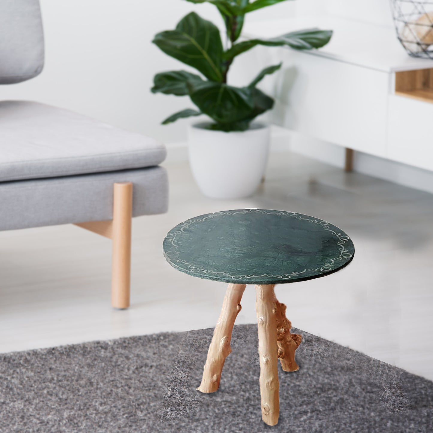 The Unique Stone Table; coffee bar ; vintage Table ; gift for new home; BG8; BD47