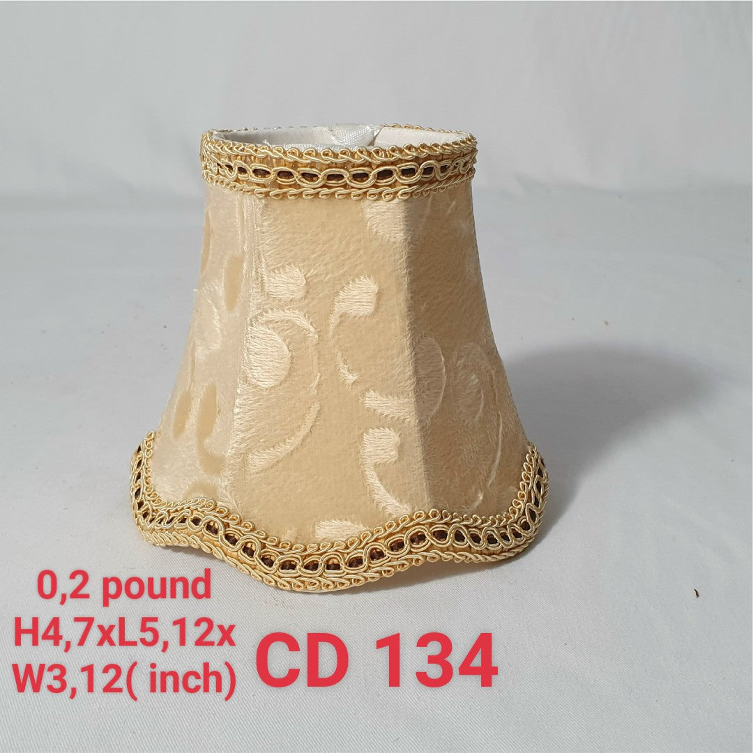 CD134; Bell Lamp Shade, Lamp shade for table lamp; Vintage Lamp Shade; Fabric lamp Shade.