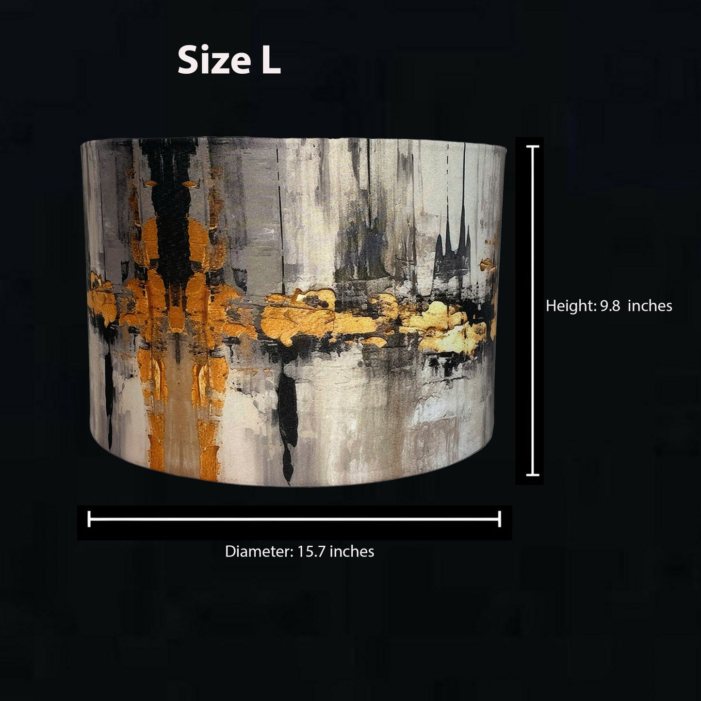 CD180; Drum Lamp Shade; Handmade Lamp Shades, Lamp shade for table lamp; Vintage Lamp Shade; Fabric lamp Shade.