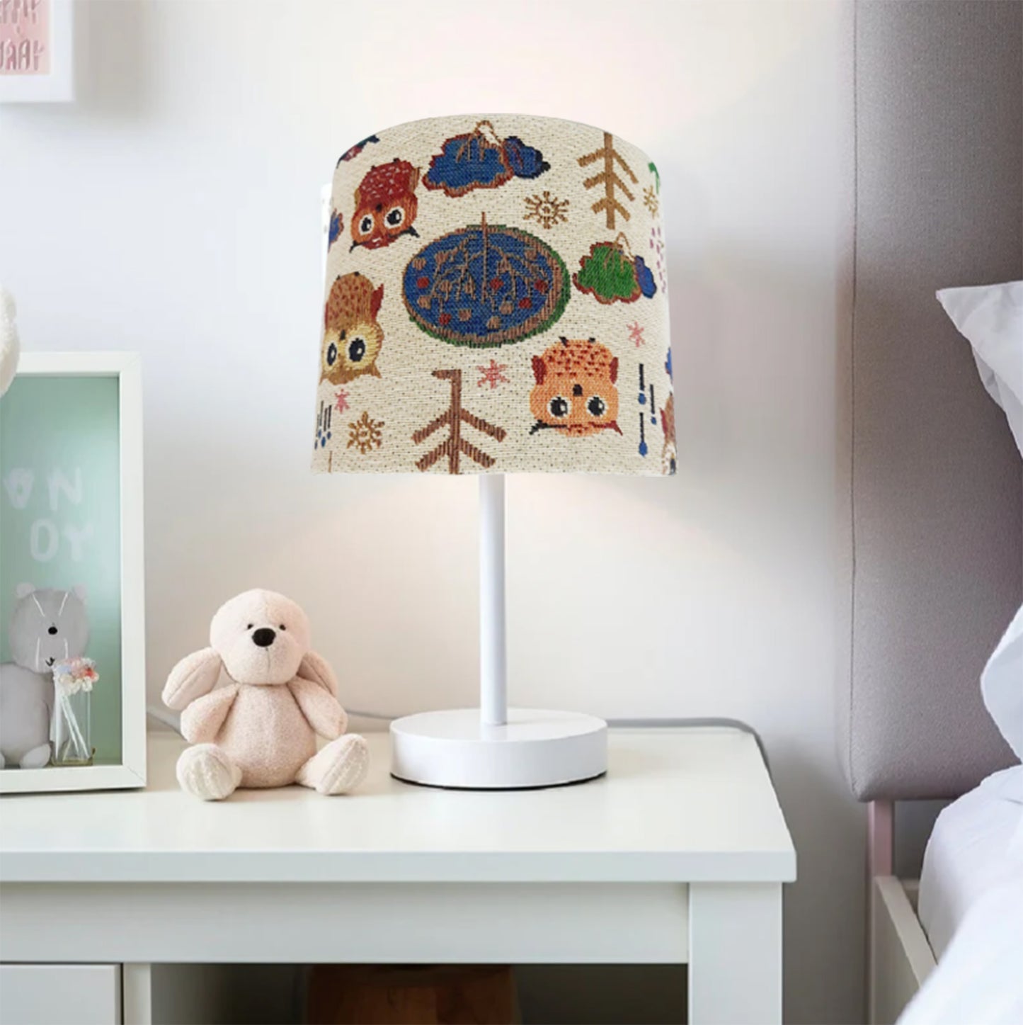 CD199VN; Brocade fabric lamp shade; Lamp shade ;