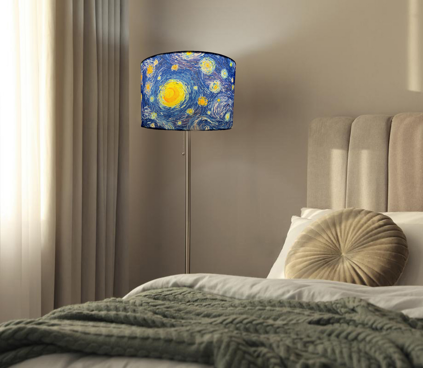 Lampshade; Lampshade Fabric; CD204T; "Galaxy" Lampshade