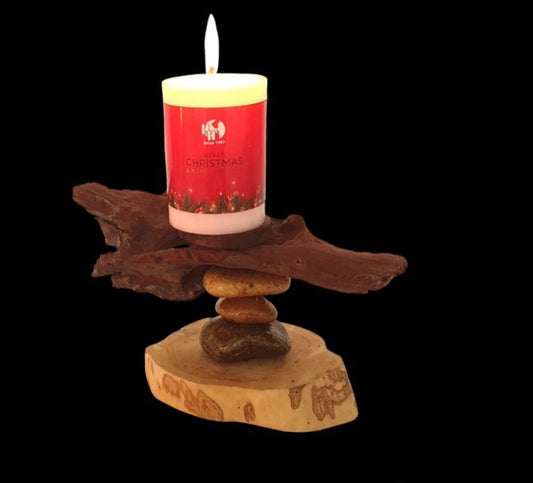DN257-Candle Holder, Christmas Candle Holer.