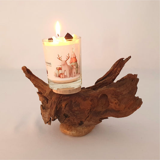 DN264-Candle Holder, Christmas Candle Holer.