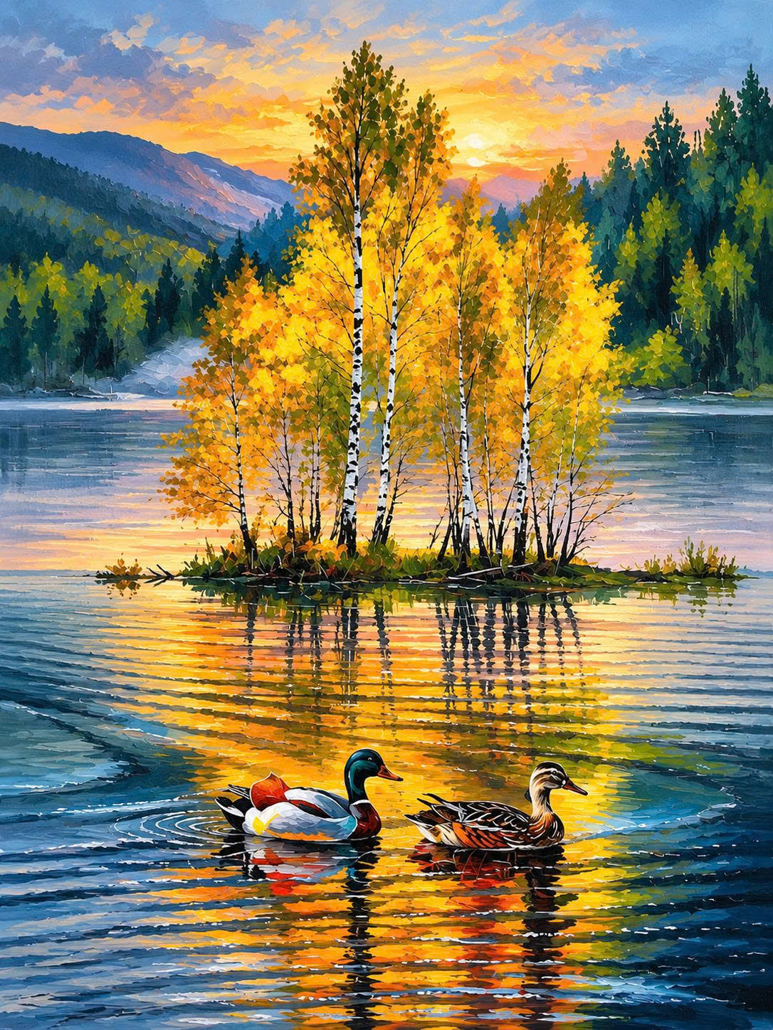 Golden Autumn Serenity – Bình Yên Mùa Thu Vàng