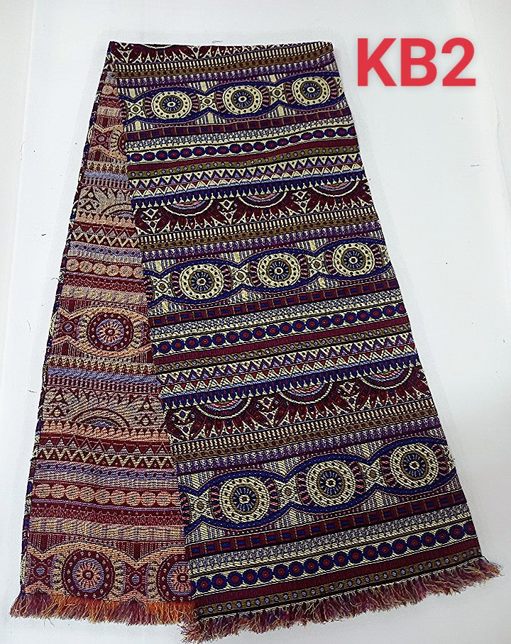 Brocade runner table