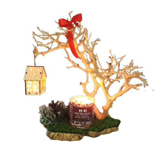 DN247-The set of Candle Holder, The Innovation scented Candle holder , Noel candle holder , christmas Gifts , Handmade candle holder , ; HOME DECOR; SCENTED CANDLE ; GIFTS