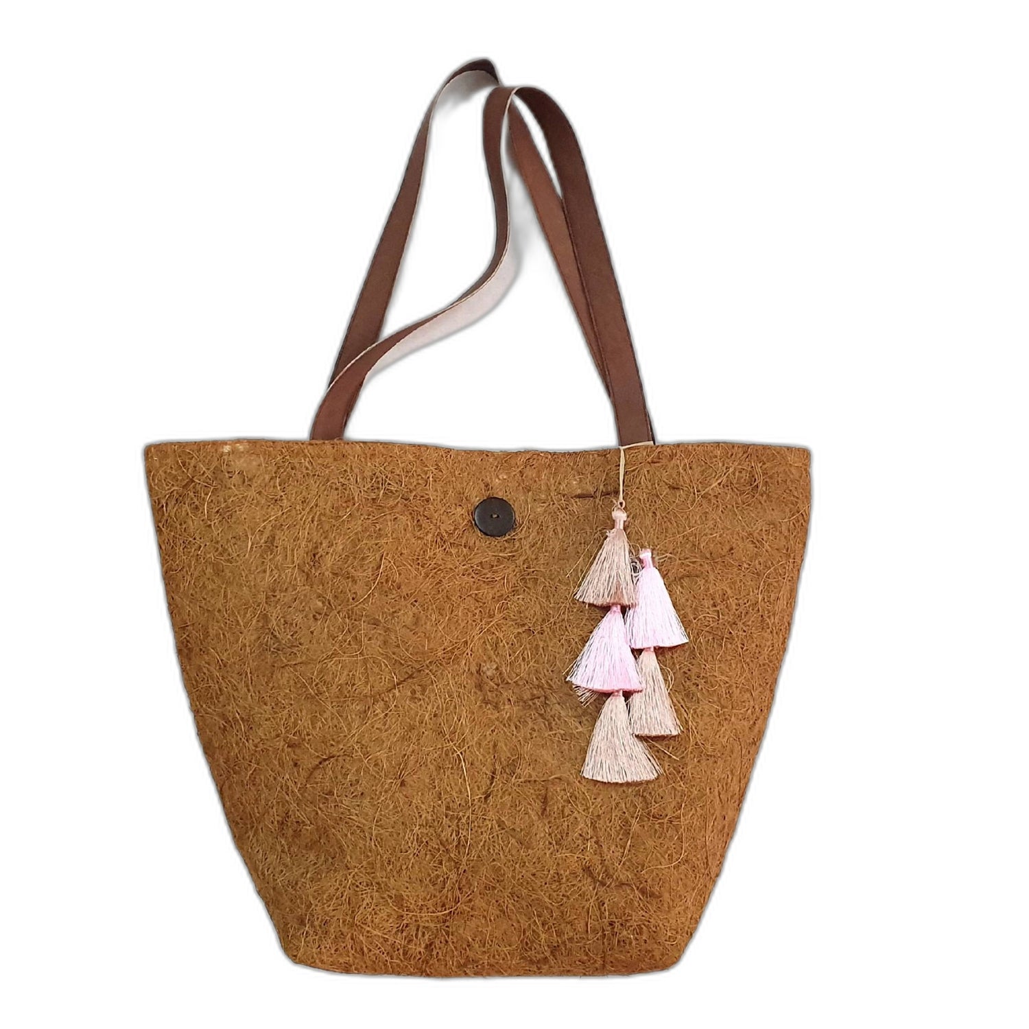 STRAW BAG- COCONUT BAG
