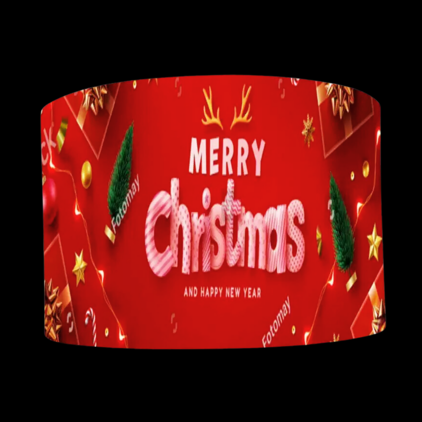 CD182-DM-Chrismas lamp shade