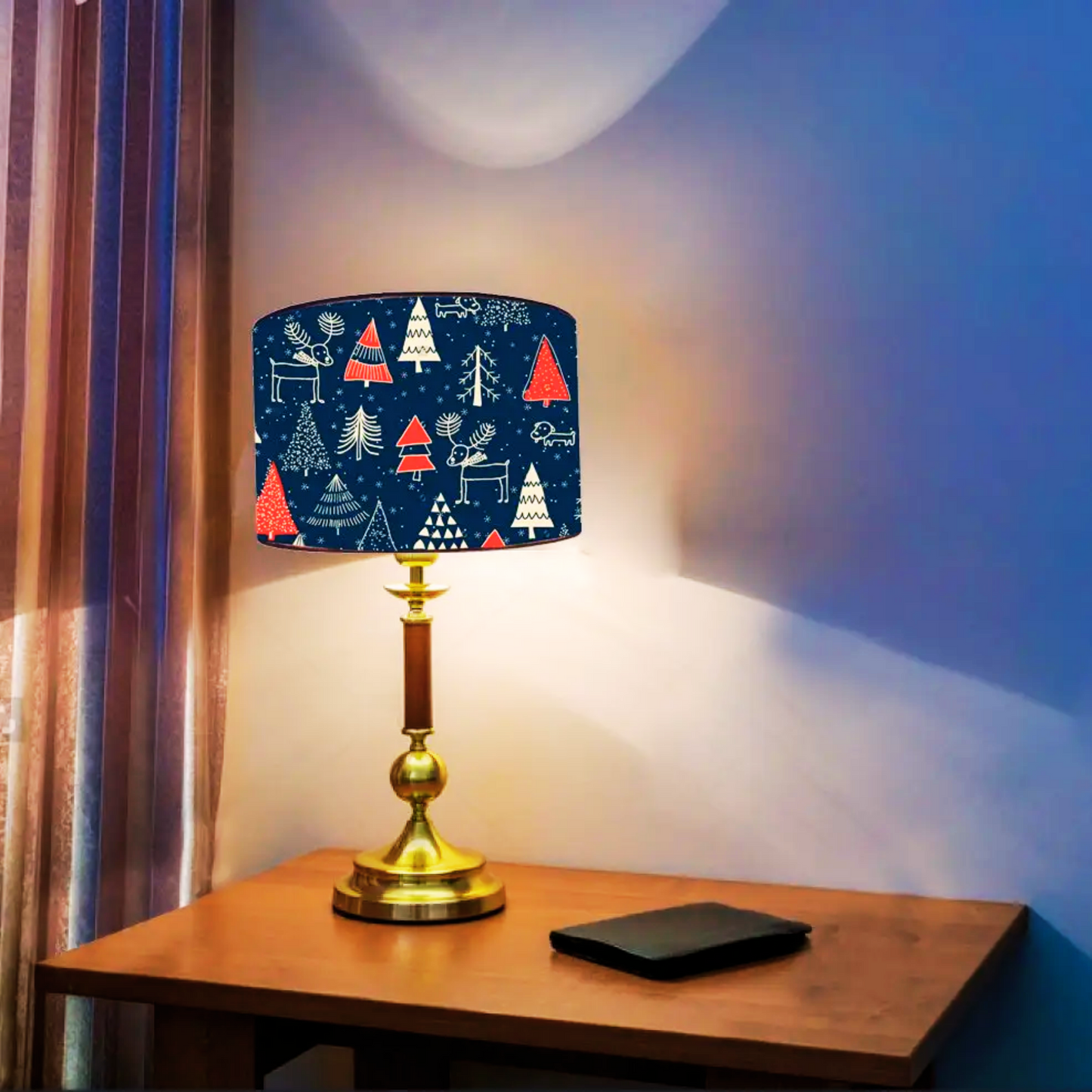 CD186-DM-handmade Lamp shade, Pendant light lamp shade, Drum style Lamp Shade,
