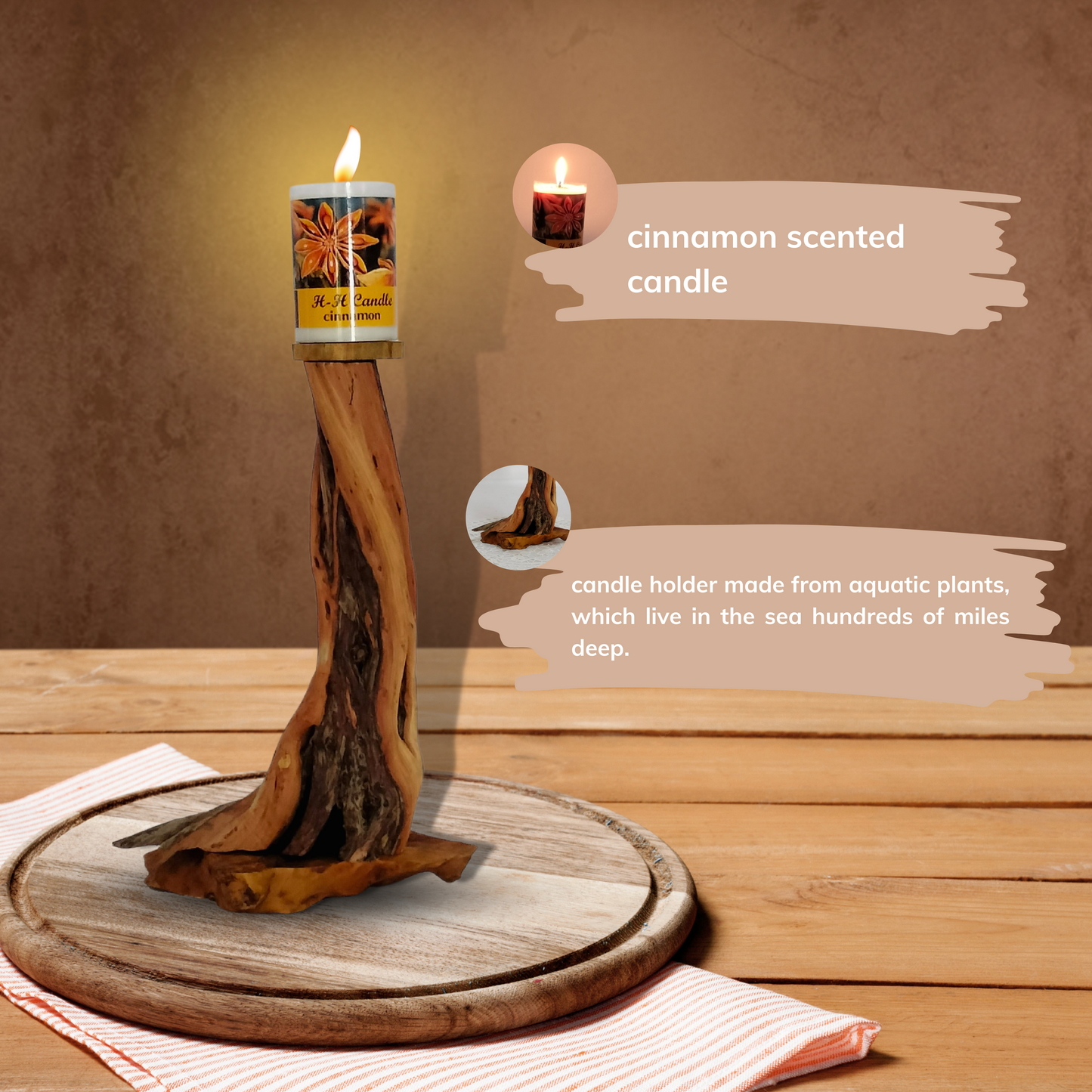 Candel hoder - Home decor- Classic candle holder- handmade gift DN97