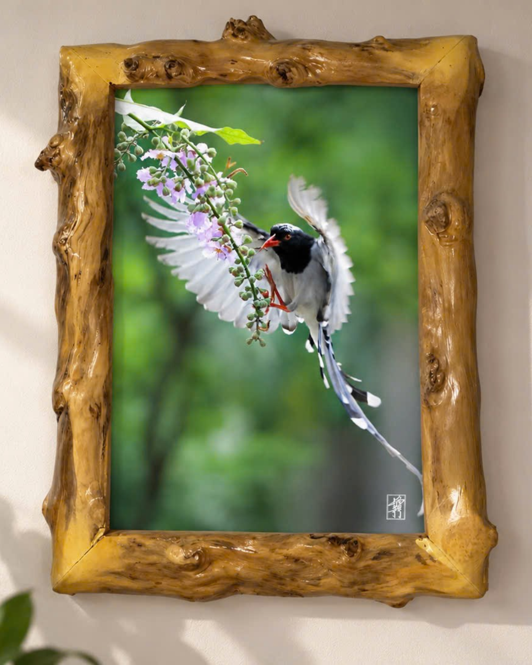 Wings of Freedom – Coffee Wood Wall Art 50×60 cm | HH HOME DECOR
