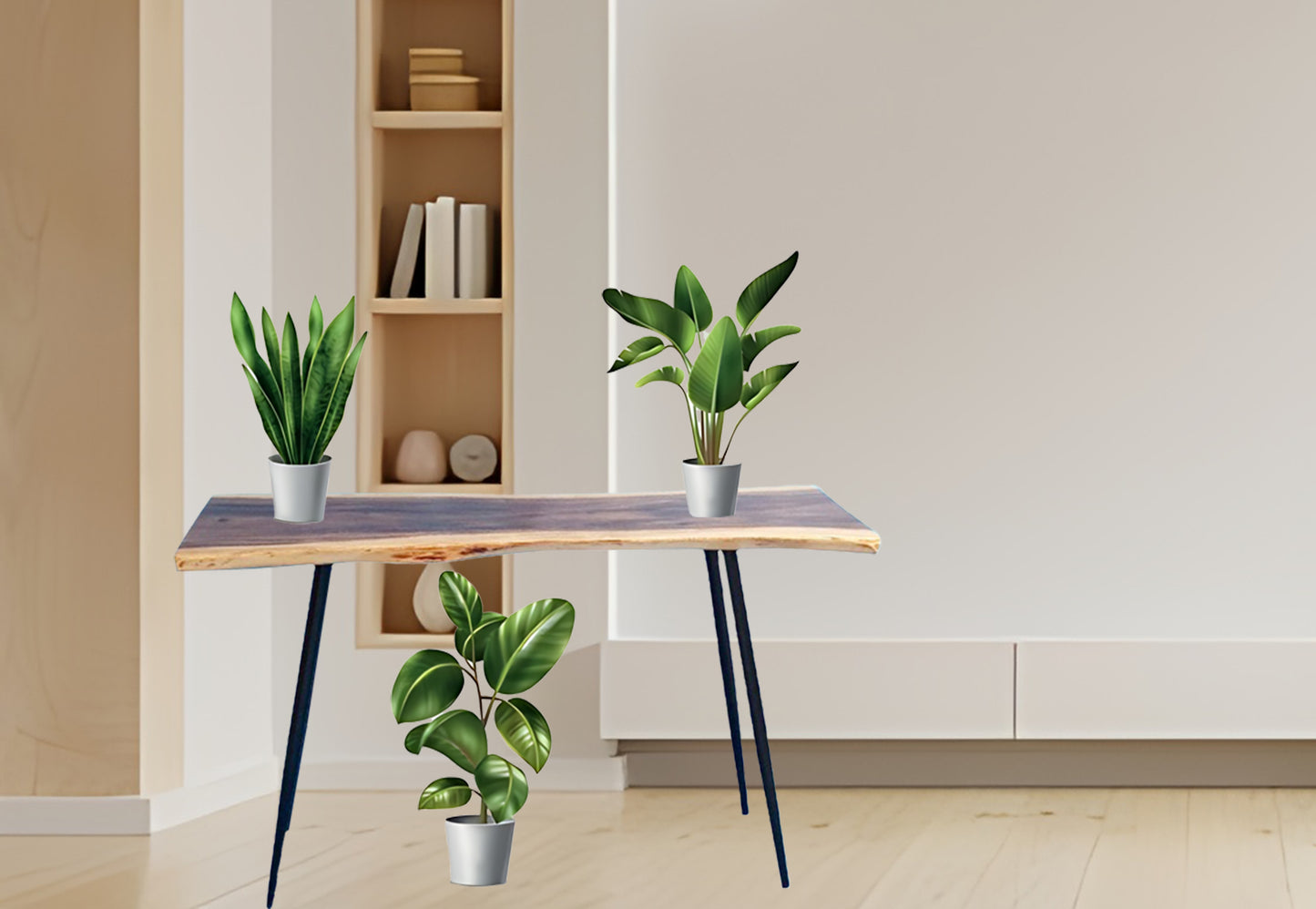 BG201- 208, Console table, wood table