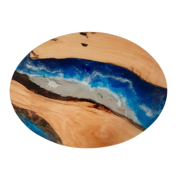B250; Epoxy coffee table; Art Resin Table;Custom Made Resin and Drift Wooden Coffee Table, Epoxy Table Round , Resin table, Epoxy end table.