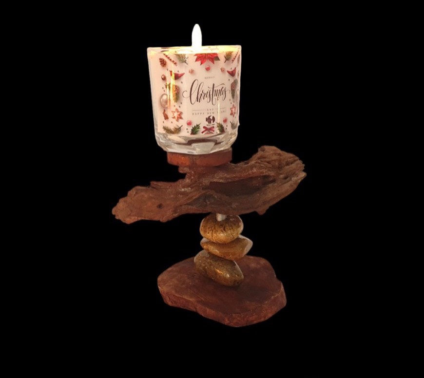 DN260-Candle Holder, Christmas Candle Holer.