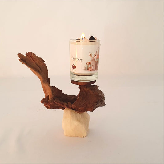 DN262-Candle Holder, Christmas Candle Holer.