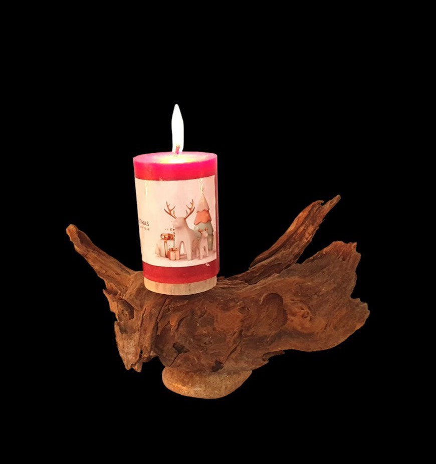 DN264-Candle Holder, Christmas Candle Holer.