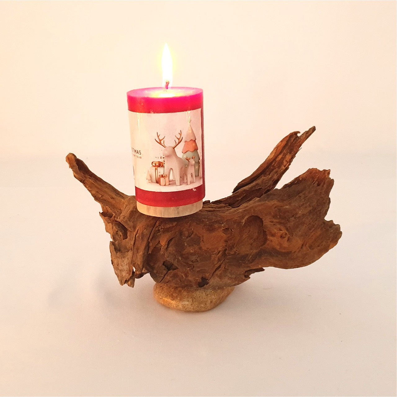 DN264-Candle Holder, Christmas Candle Holer.