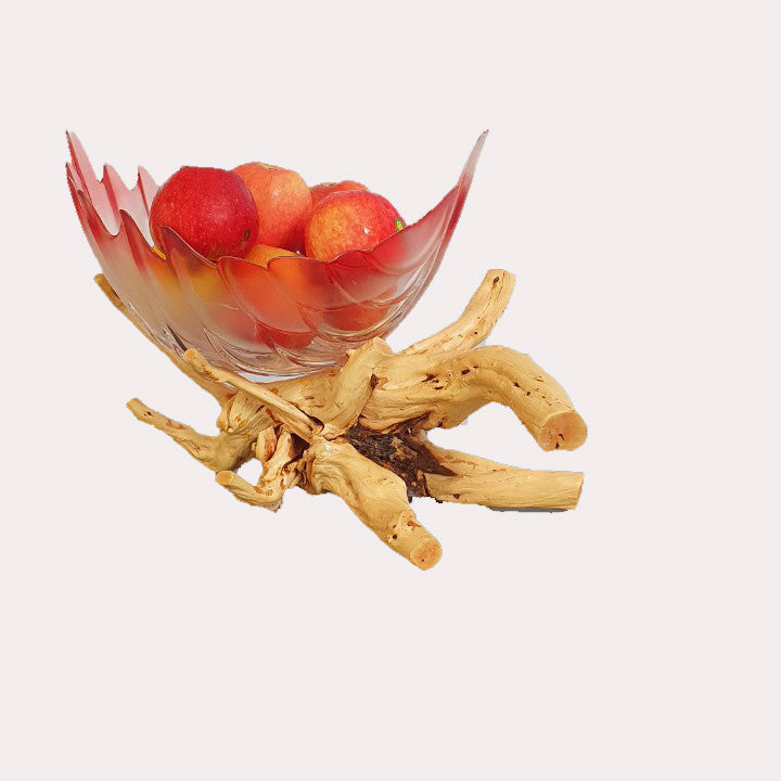 Handmade Wood Fruit Holder, Fruit Holder , Unique Gift ,Set of Fruit Holder , Gift for New house; FH15