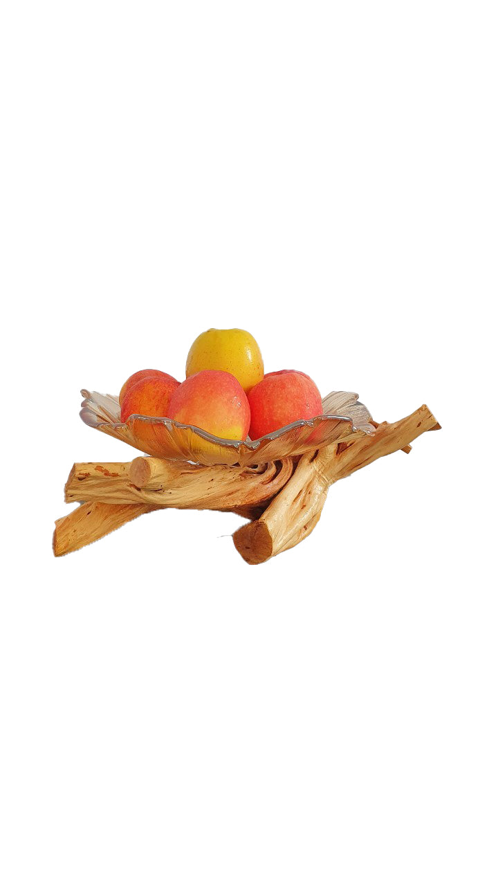 Handmade Wood Fruit Holder, Fruit Holder , Unique Gift ,Set of Fruit Holder , Gift for New house; FH16