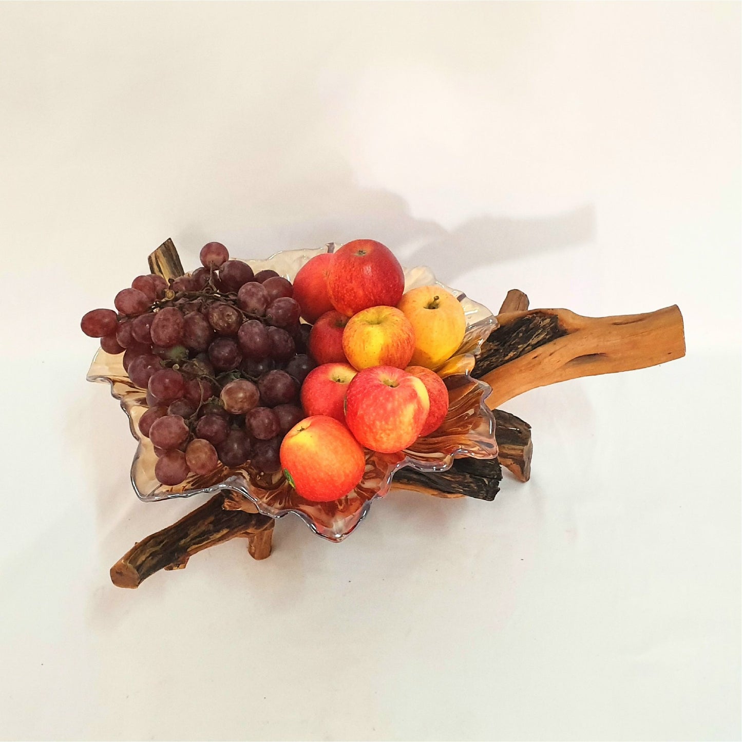 Handmade Wood Fruit Holder, Fruit Holder , Unique Gift ,Set of Fruit Holder , Gift for New house; FH09