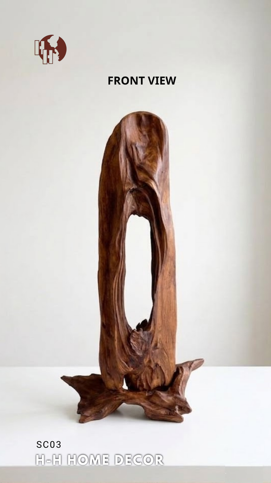 [SC03] Premium Natural Driftwood Art Sculpture - H-H Home Decor