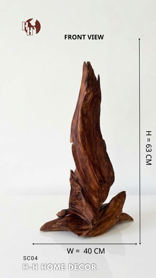 [SC04] Natural Driftwood Art Sculpture by H-H Home Decor
