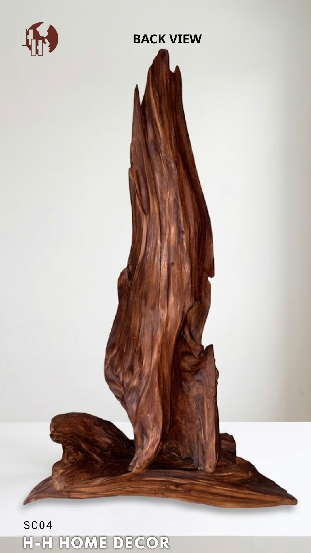 [SC04] Natural Driftwood Art Sculpture by H-H Home Decor