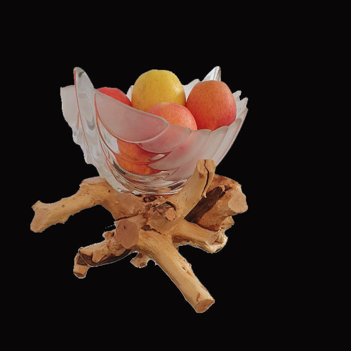 Handmade Wood Fruit Holder, Fruit Holder , Unique Gift ,Set of Fruit Holder , Gift for New house; FH17