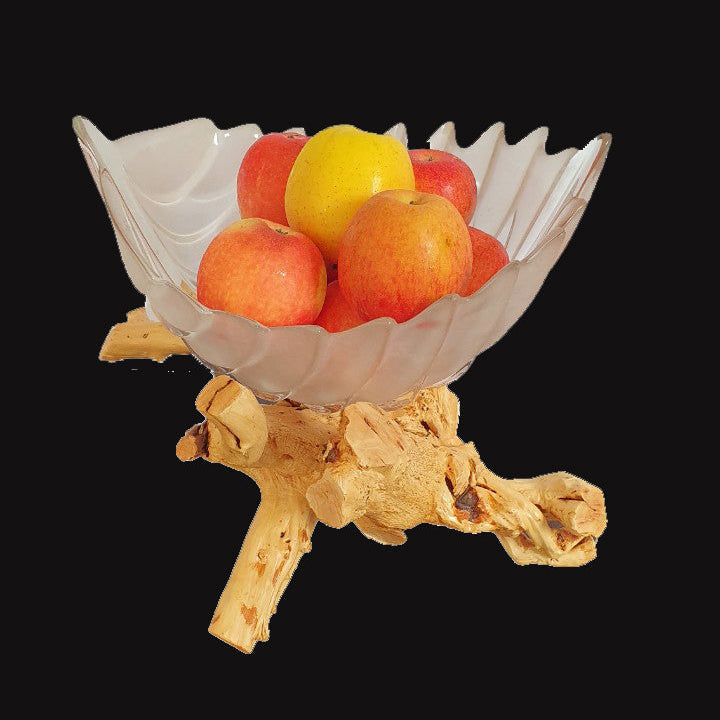 Handmade Wood Fruit Holder, Fruit Holder , Unique Gift ,Set of Fruit Holder , Gift for New house; FH17