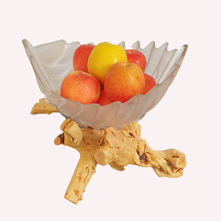 Handmade Wood Fruit Holder, Fruit Holder , Unique Gift ,Set of Fruit Holder , Gift for New house; FH17