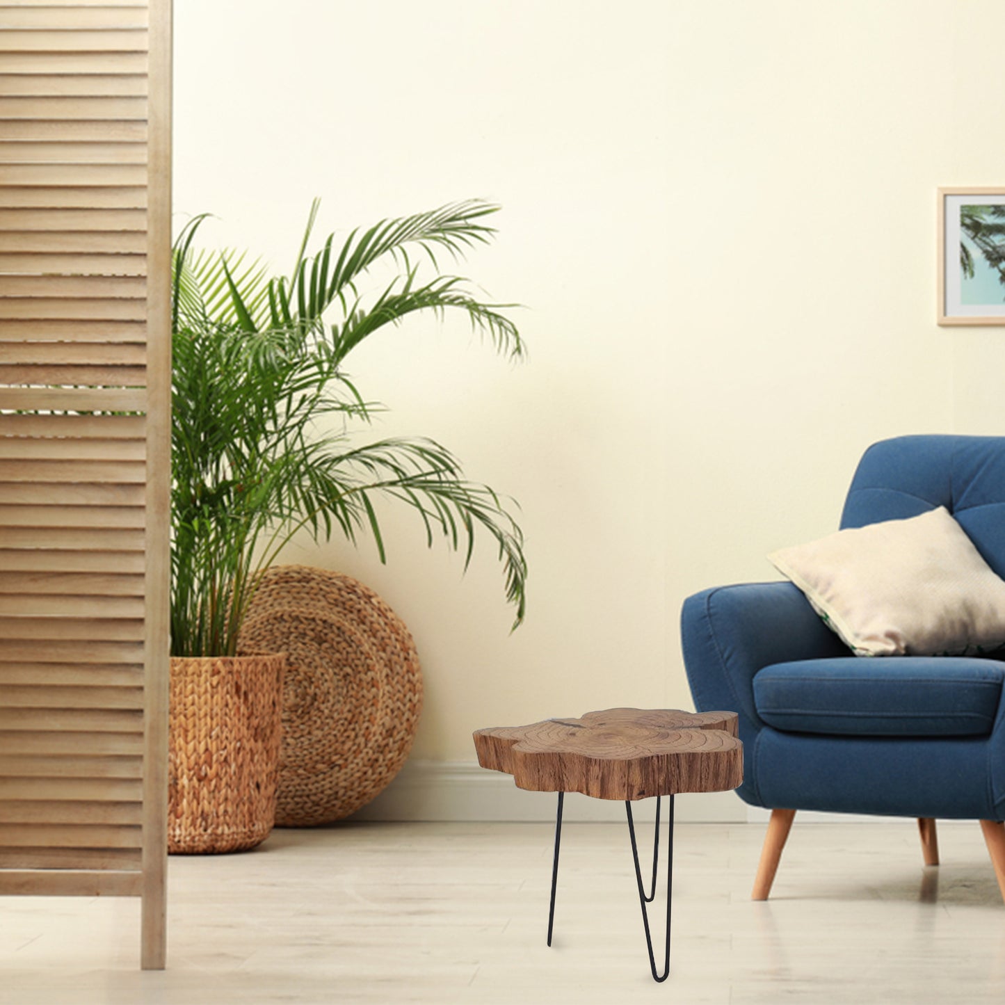wooden table, driftwood table, interior decoration BG25