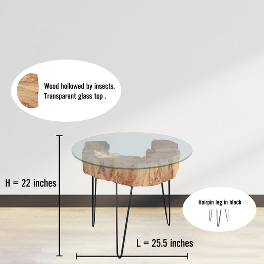 Wooden table, Hollow Wooden Table, Craft Table BG29
