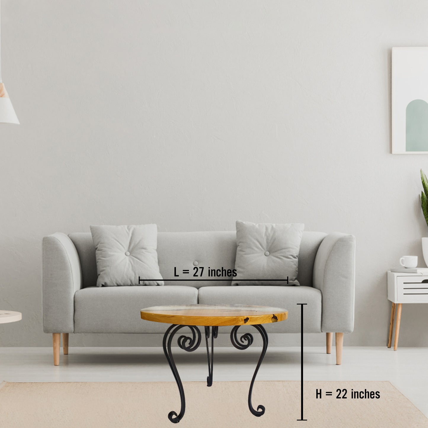 Epoxy coffee table ; B247, GOLDEN RIVER"  Table,Art Resin Table; Epoxy Table;";  Oval style Table
