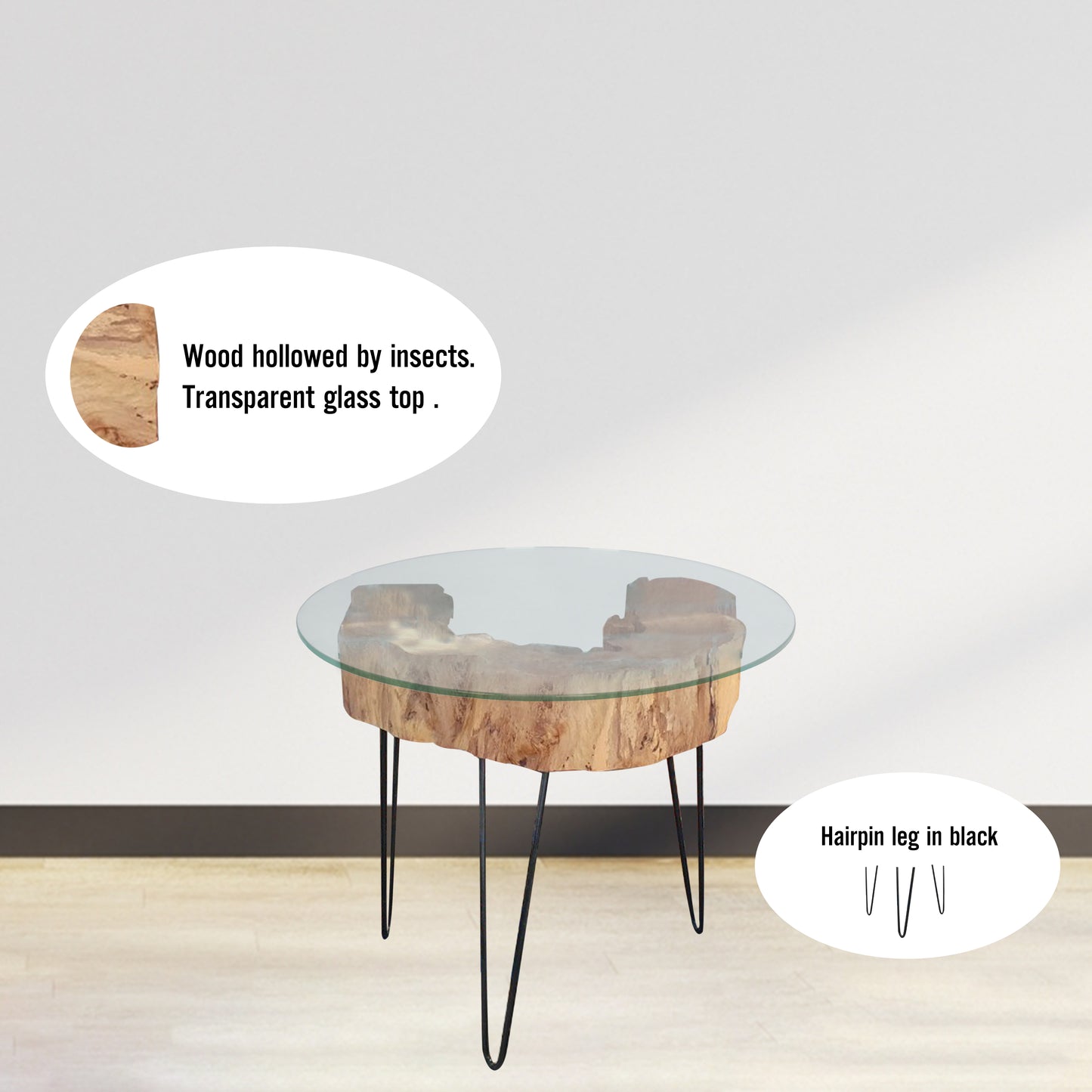 Wooden table, Hollow Wooden Table, Craft Table BG29