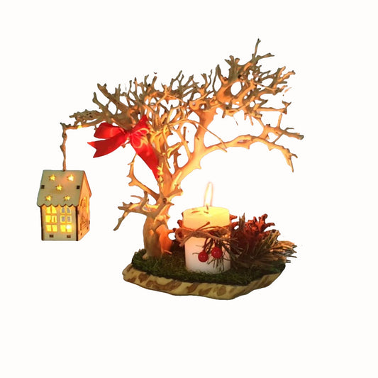 DN235-The set of Candle Holder, The Innovation scented Candle holder , Noel candle holder , christmas Gifts , Handmade candle holder ,  ; HOME DECOR; SCENTED CANDLE ; GIFTS