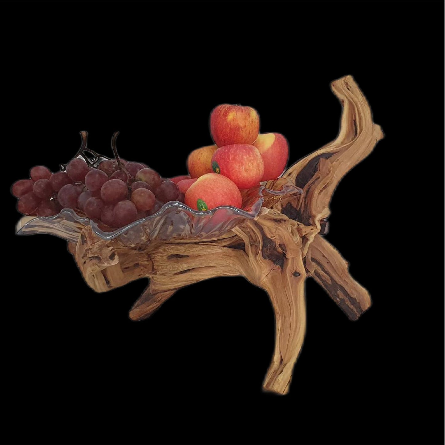 Handmade Wood Fruit Holder, Fruit Holder , Unique Gift ,Set of Fruit Holder , Gift for New house; FH11