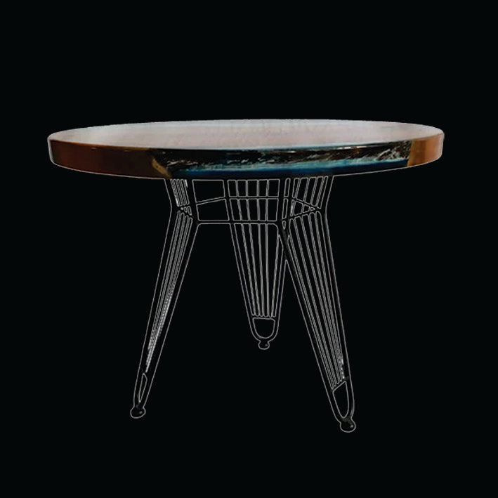 B250; Epoxy coffee table; Art Resin Table;Custom Made Resin and Drift Wooden Coffee Table, Epoxy Table Round , Resin table, Epoxy end table.