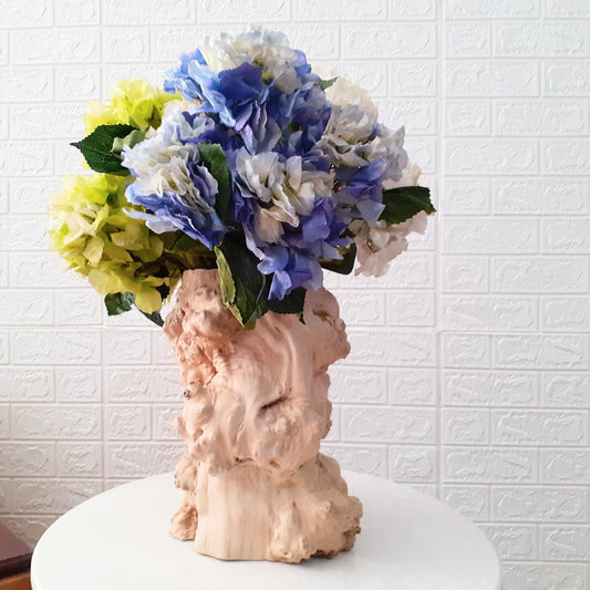 The Art Flower Vase , gifts for sisiter , home decor , unique gift , handmade gift