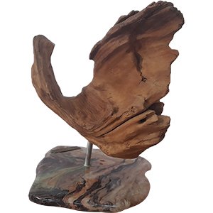 GTT09-Driftwood sculpture statues , gift , home decor