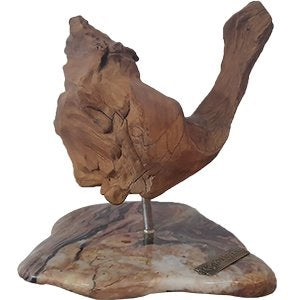 GTT09-Driftwood sculpture statues , gift , home decor